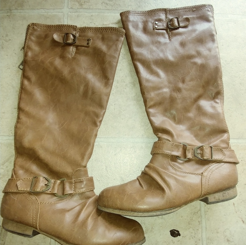 Knee High Rider Boots